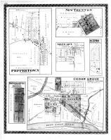 Peppertown, New Trenton, South Gate, Scipio, Cedar Grove, Drewersburg, Franklin County 1882 Microfilm